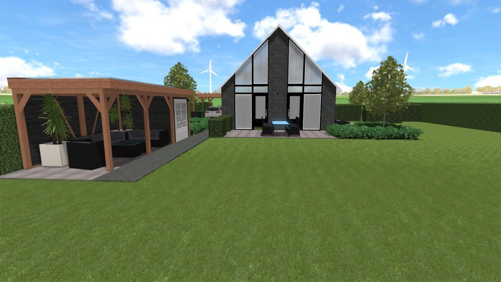 ZEVENHUIZEN 3D TUINONTWERP